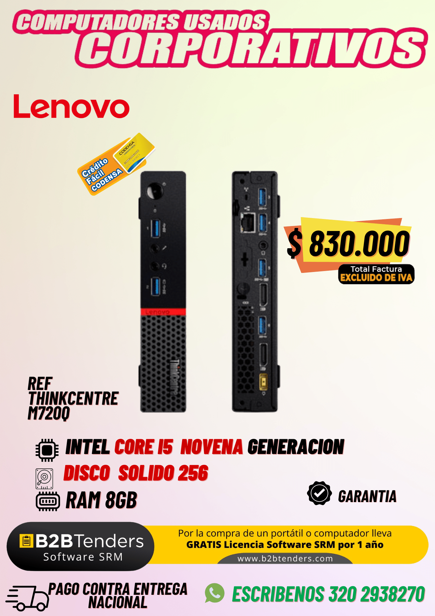 Lenovo Thinkcentre M720q